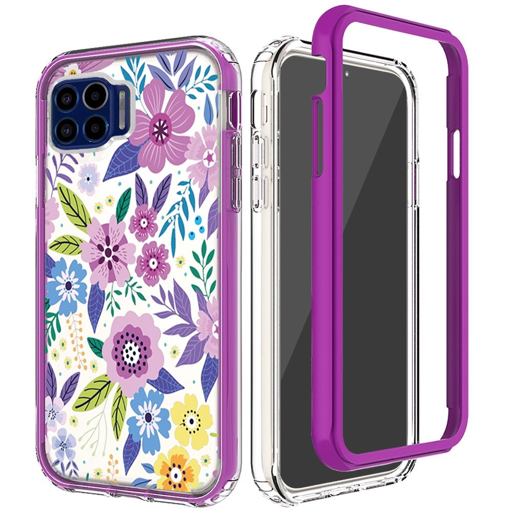 For Apple iPhone 14 Pro 6.1" Beautiful Hybrid Armor TPU Hard PC Frame Case Cover - Picture 48 of 82