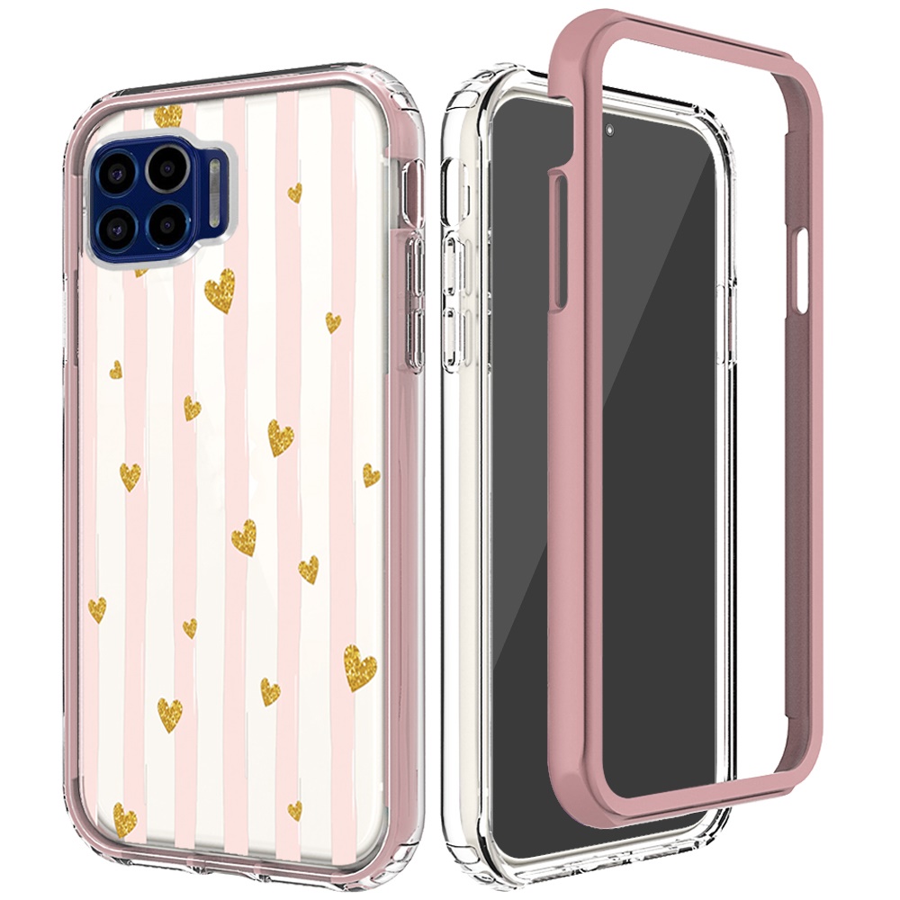 For Apple iPhone 14 Pro 6.1" Beautiful Hybrid Armor TPU Hard PC Frame Case Cover - Picture 58 of 82