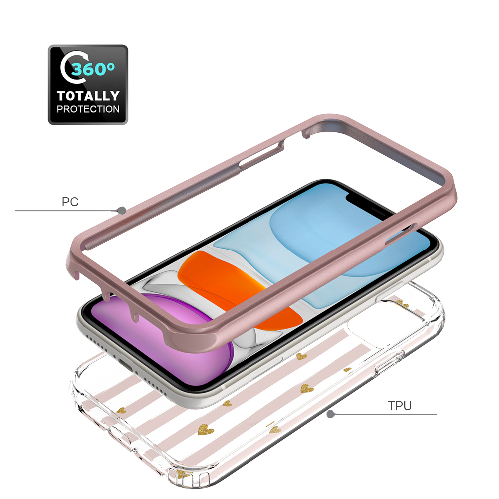 For Apple iPhone 14 Pro 6.1" Beautiful Hybrid Armor TPU Hard PC Frame Case Cover - Picture 56 of 82