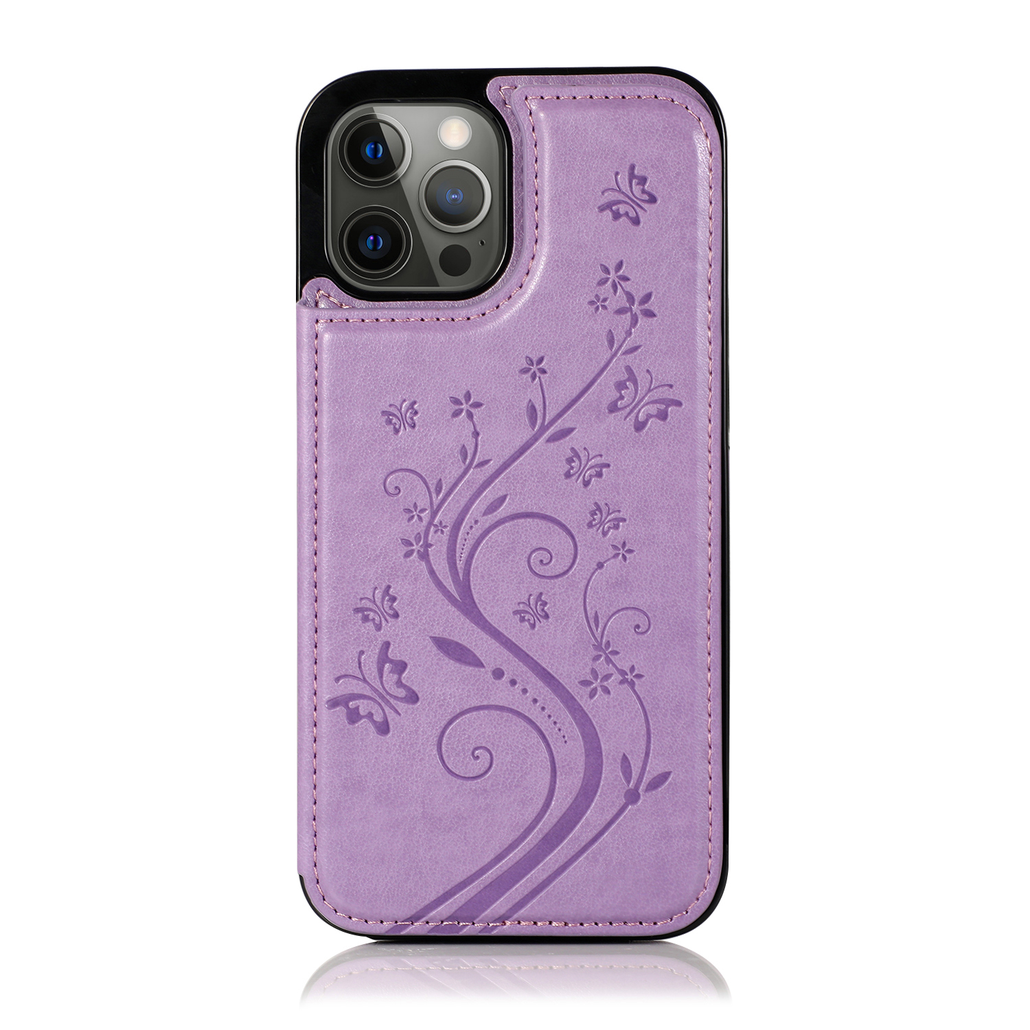 For Apple iPhone 14 Pro (6.1") Wallet Leather Card Back Storage Flip Case Cover - Photo 50 sur 97