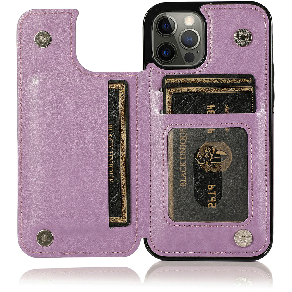 For Apple iPhone 14 Pro (6.1") Wallet Leather Card Back Storage Flip Case Cover - Photo 76 sur 97