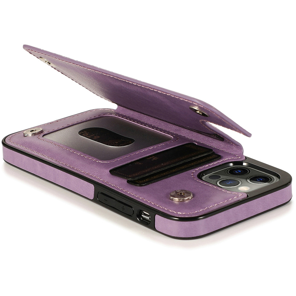 For Apple iPhone 14 Pro (6.1") Wallet Leather Card Back Storage Flip Case Cover - Photo 75 sur 97