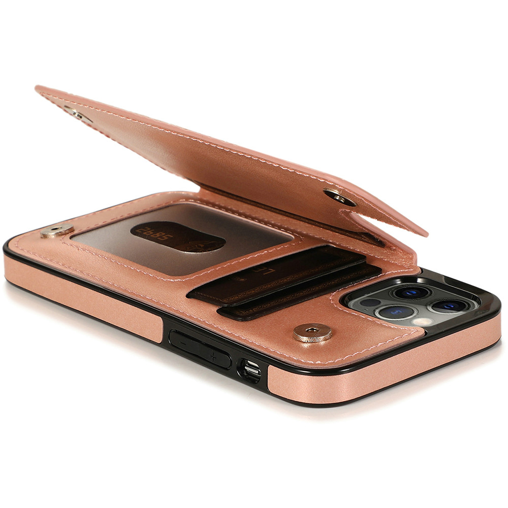 For Apple iPhone 14 Pro (6.1") Wallet Leather Card Back Storage Flip Case Cover - Photo 84 sur 97