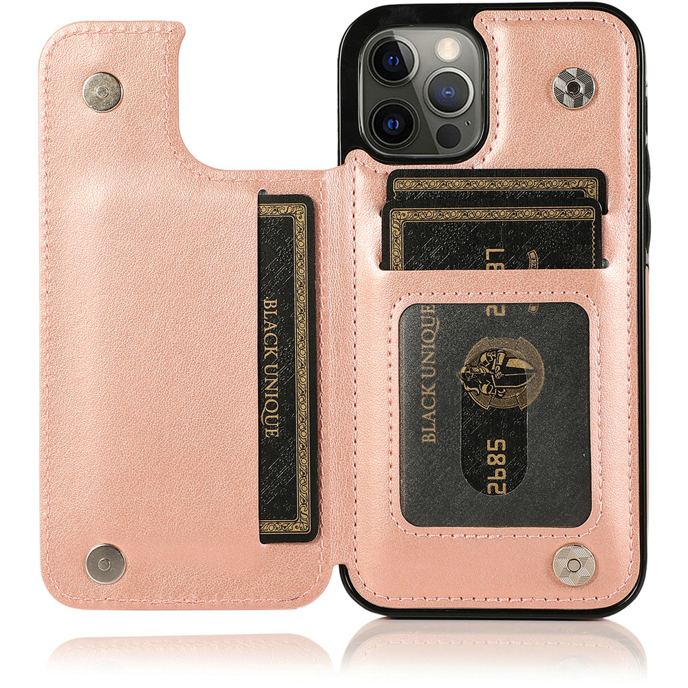 For Apple iPhone 14 Pro (6.1") Wallet Leather Card Back Storage Flip Case Cover - Photo 85 sur 97