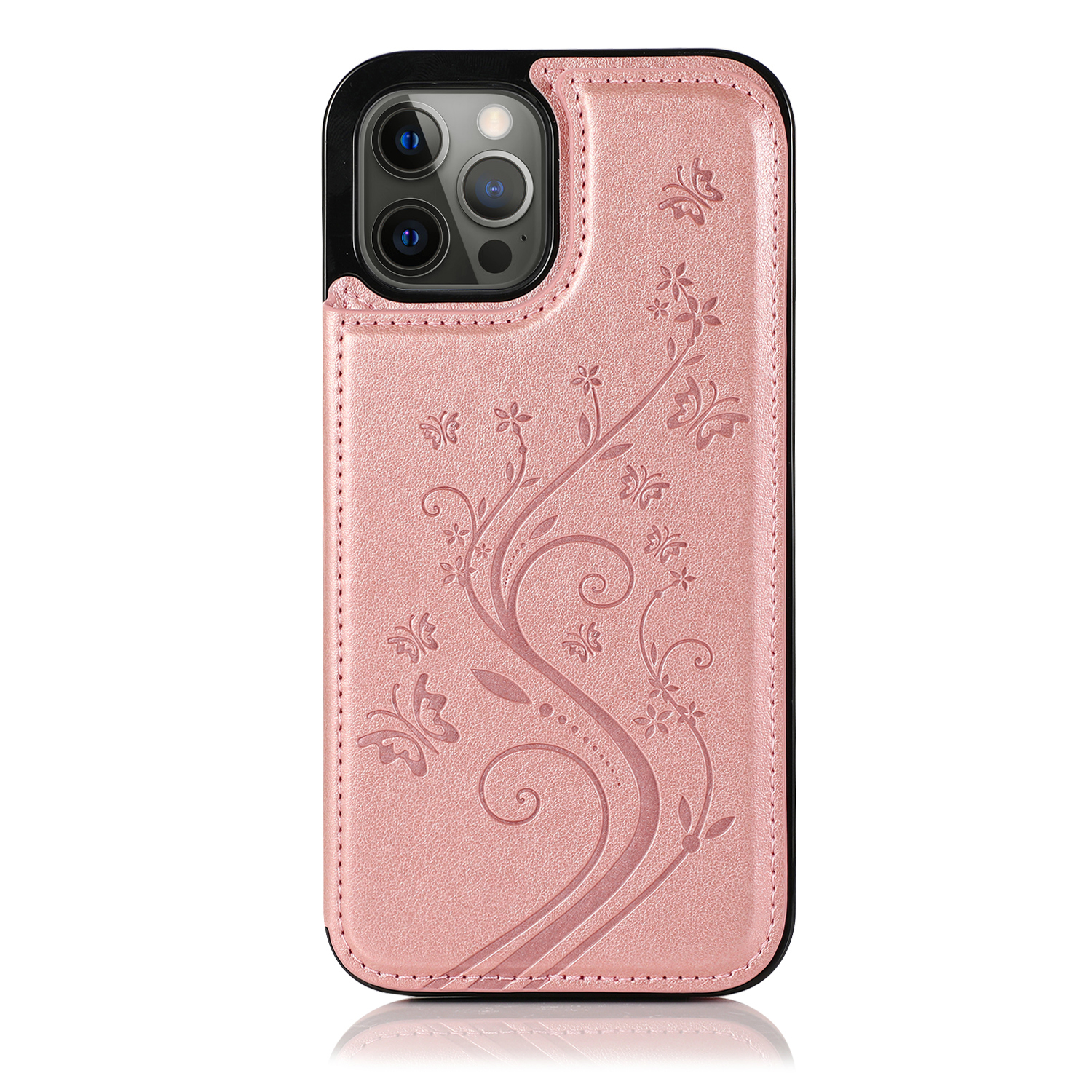 For Apple iPhone 14 Pro (6.1") Wallet Leather Card Back Storage Flip Case Cover - Photo 57 sur 97