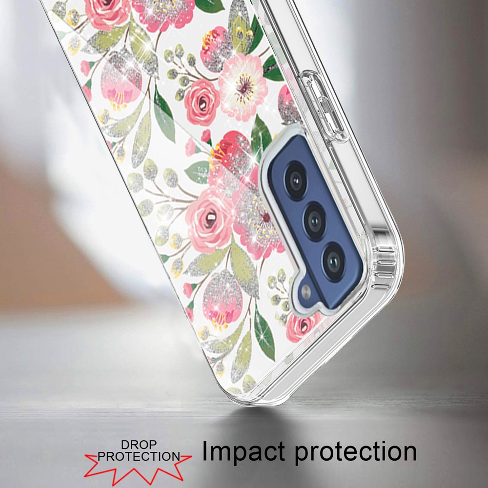 For Apple iPhone 14 Pro (6.1") Beautiful Glitter Hybrid Hard PC TPU Case Cover - Picture 18 of 42