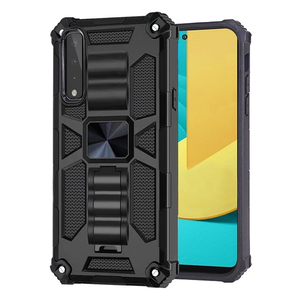 For Apple iPhone 14 Pro (6.1") Heavy Duty Stand Hybrid Shock Rugged Case Cover - Picture 13 of 42