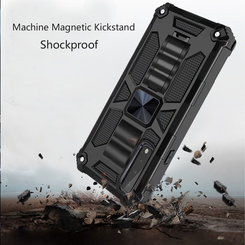 For Apple iPhone 14 Pro (6.1") Heavy Duty Stand Hybrid Shock Rugged Case Cover - Picture 9 of 42