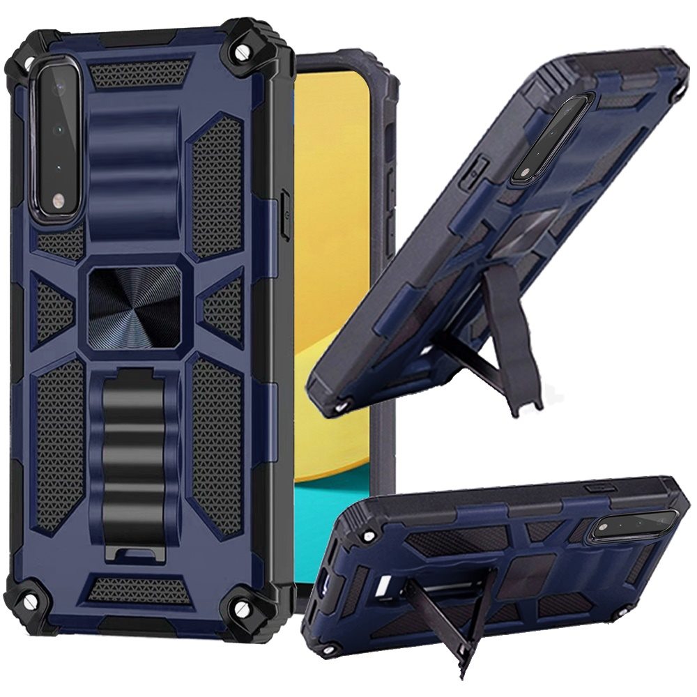For Apple iPhone 14 Pro (6.1") Heavy Duty Stand Hybrid Shock Rugged Case Cover - Picture 17 of 42