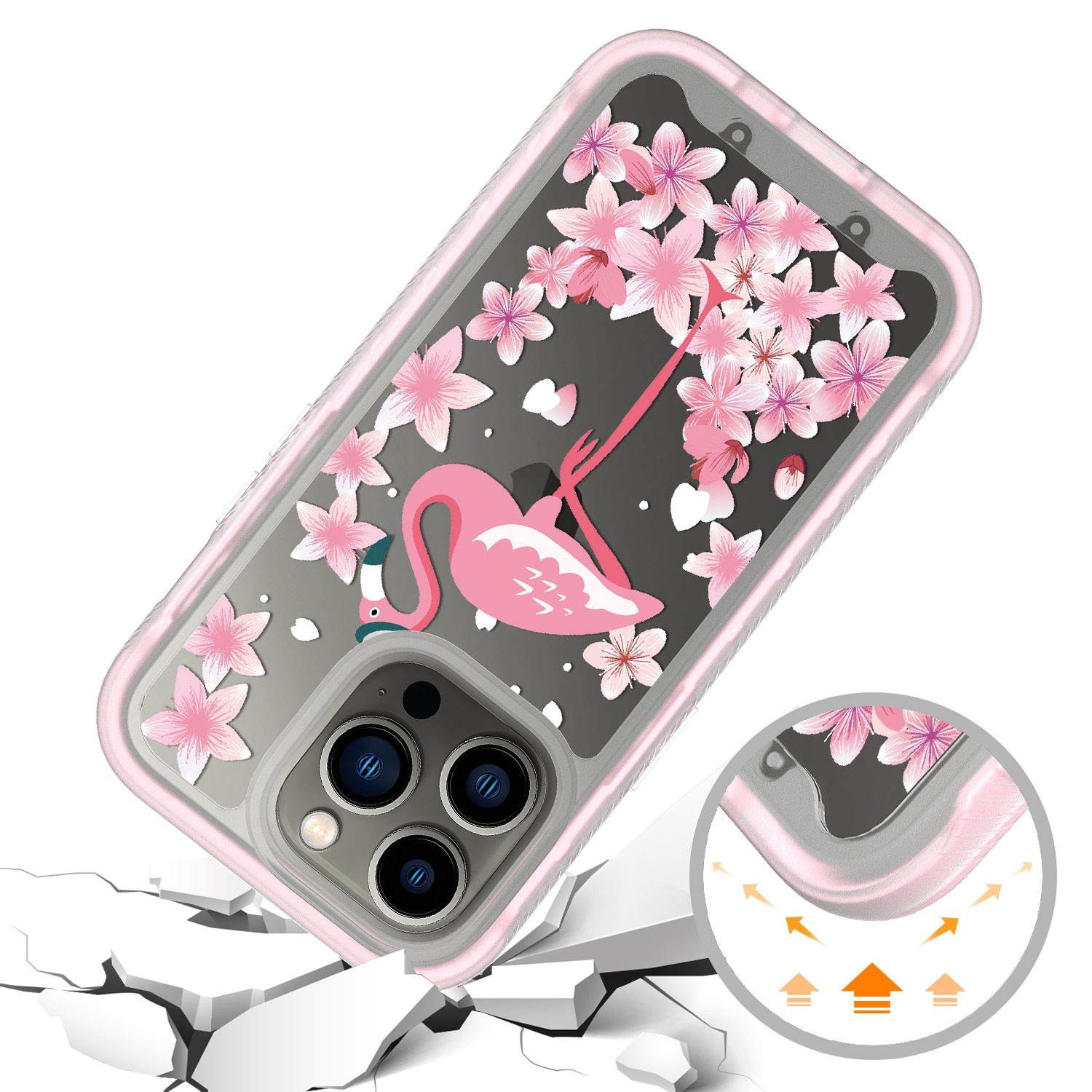 For Apple iPhone 14 (6.1") Design 2in1 Hybrid Armor Hard Rubber Frame Case Cover - Picture 21 of 26