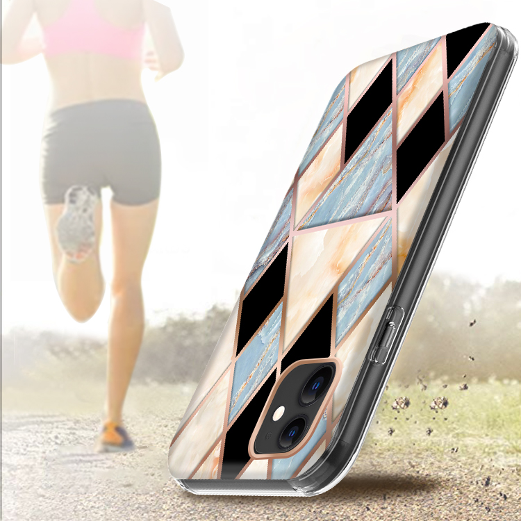 For Apple iPhone 14 (6.1") Hybrid Fashion Design 2in1 Hard TPU Frame Case Cover - Foto 11 di 31