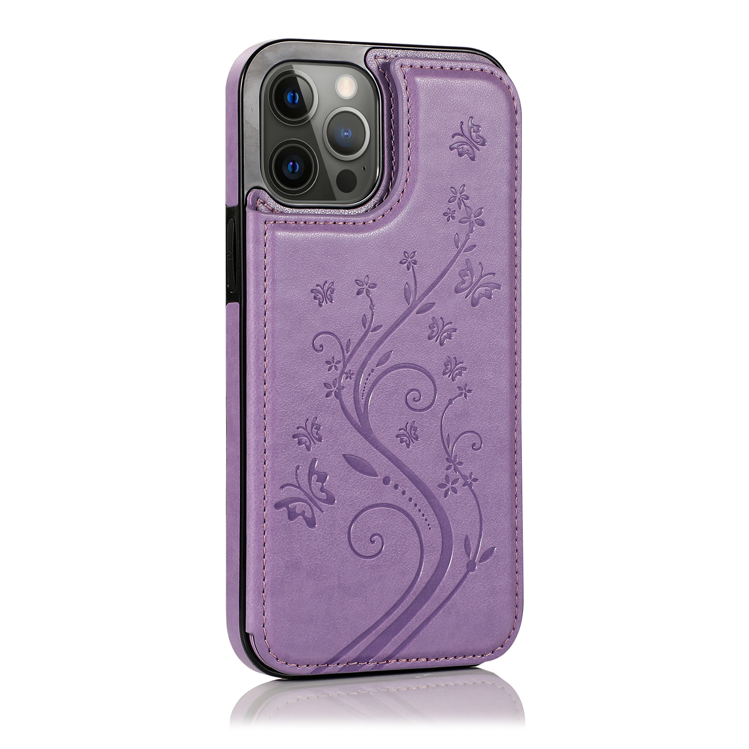 For Apple iPhone 14 (6.1") Wallet Leather Card Slot Back Storage Flip Case Cover - Photo 59 sur 107