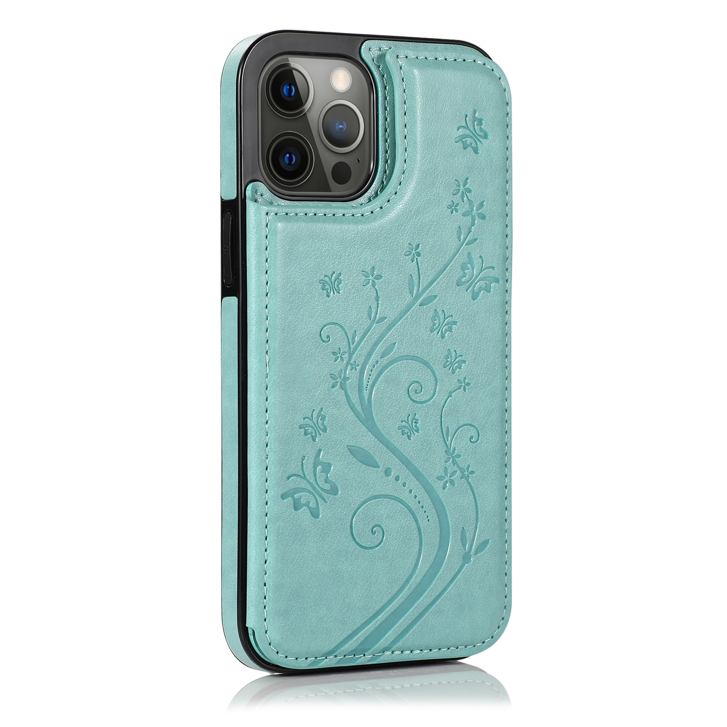 For Apple iPhone 14 (6.1") Wallet Leather Card Slot Back Storage Flip Case Cover - Photo 74 sur 107
