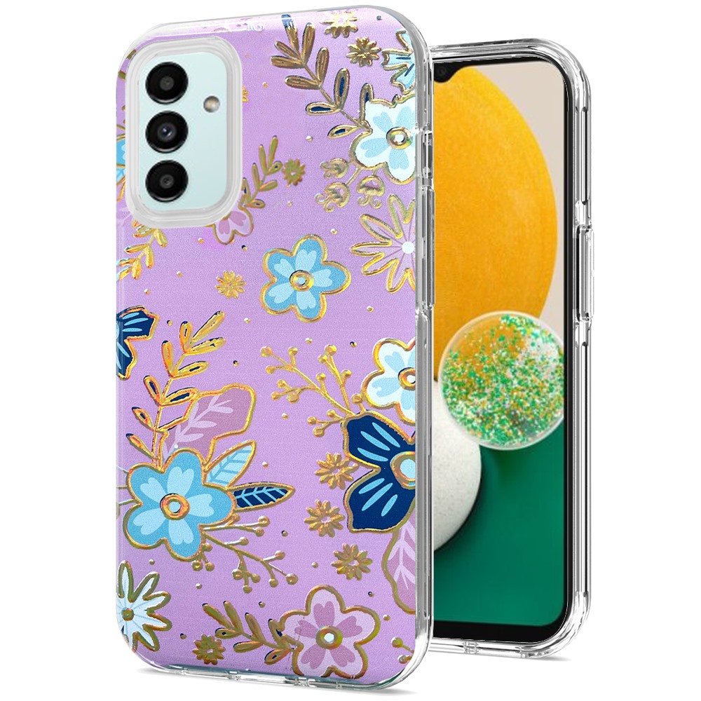 Para Apple iPhone 14 Pro Max / 6.7 "Elegante diseño dorado híbrido TPU cubierta de caso duro - Imagen 37 de 44