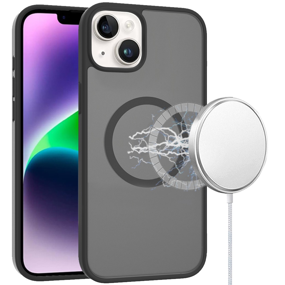 Funda delgada híbrida mate compatible con Apple iPhone 15 Pro MagSafe - Imagen 12 de 37