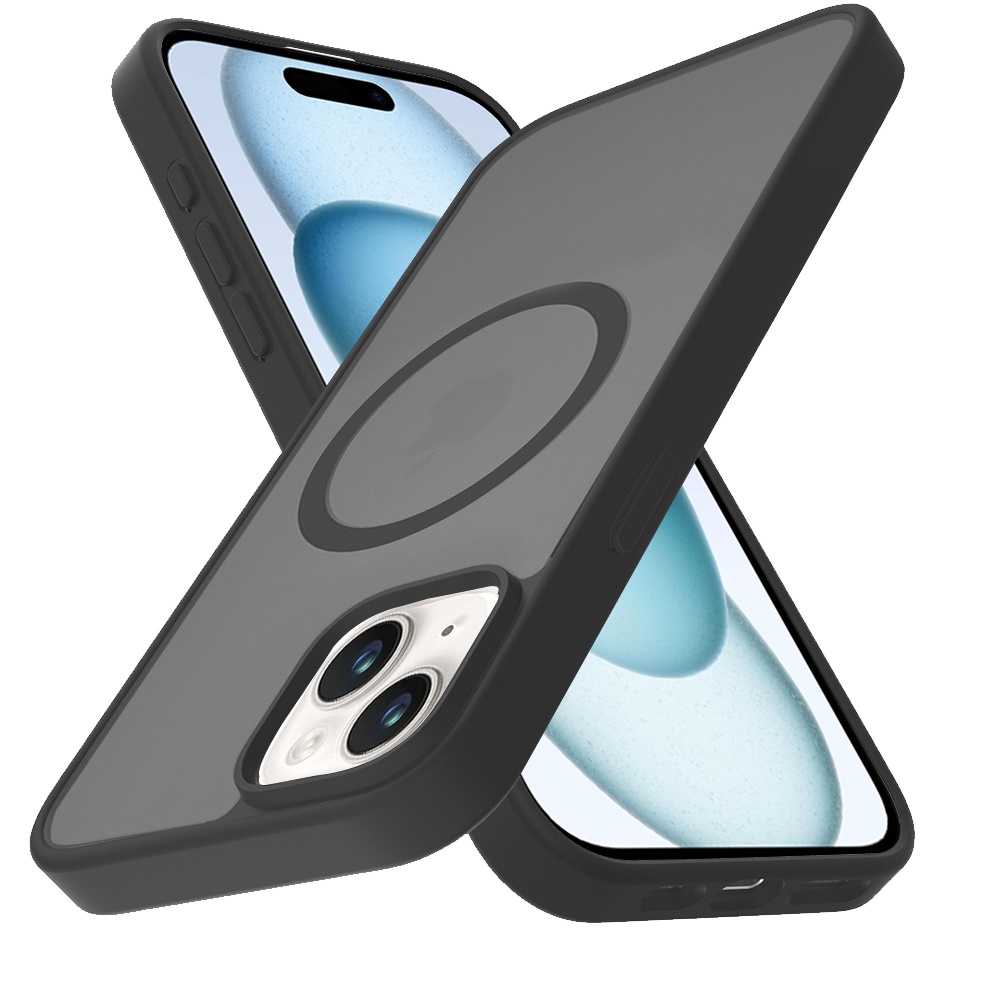 Funda delgada híbrida mate compatible con Apple iPhone 15 Pro MagSafe - Imagen 14 de 37