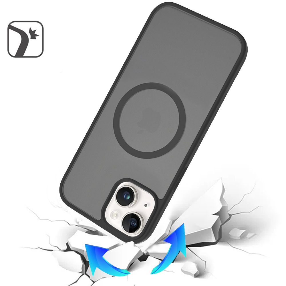 Funda delgada híbrida mate compatible con Apple iPhone 15 Pro MagSafe - Imagen 16 de 37