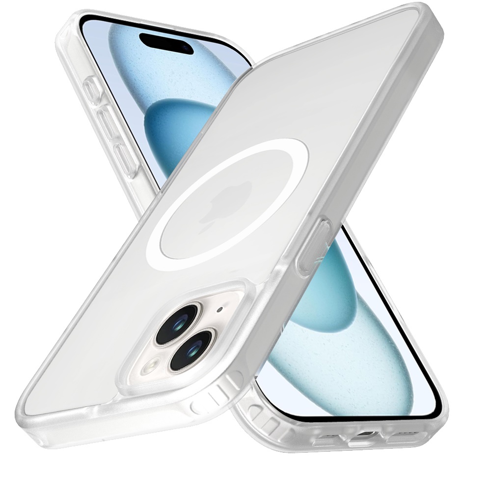 Funda delgada híbrida mate compatible con Apple iPhone 15 Pro MagSafe - Imagen 23 de 37