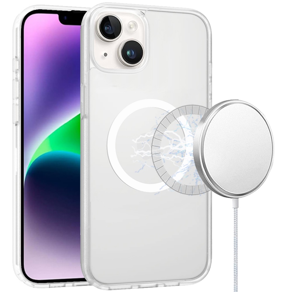 Funda delgada híbrida mate compatible con Apple iPhone 15 Pro MagSafe - Imagen 21 de 37