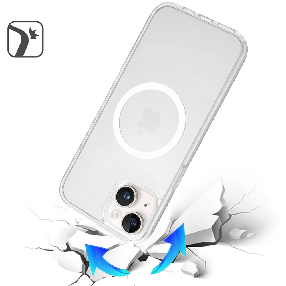 Funda delgada híbrida mate compatible con Apple iPhone 15 Pro MagSafe - Imagen 25 de 37