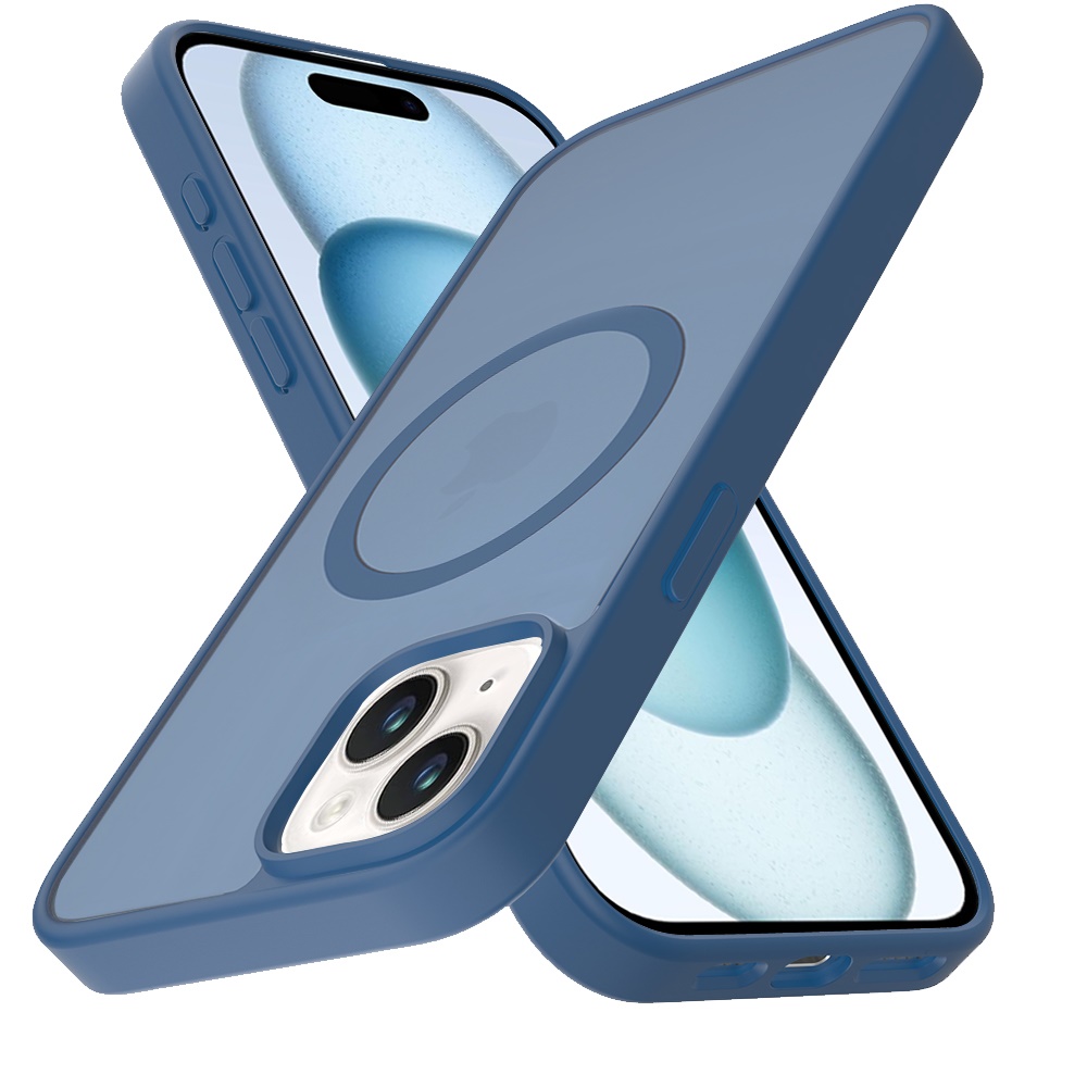 Funda delgada híbrida mate compatible con Apple iPhone 15 Pro MagSafe - Imagen 32 de 37