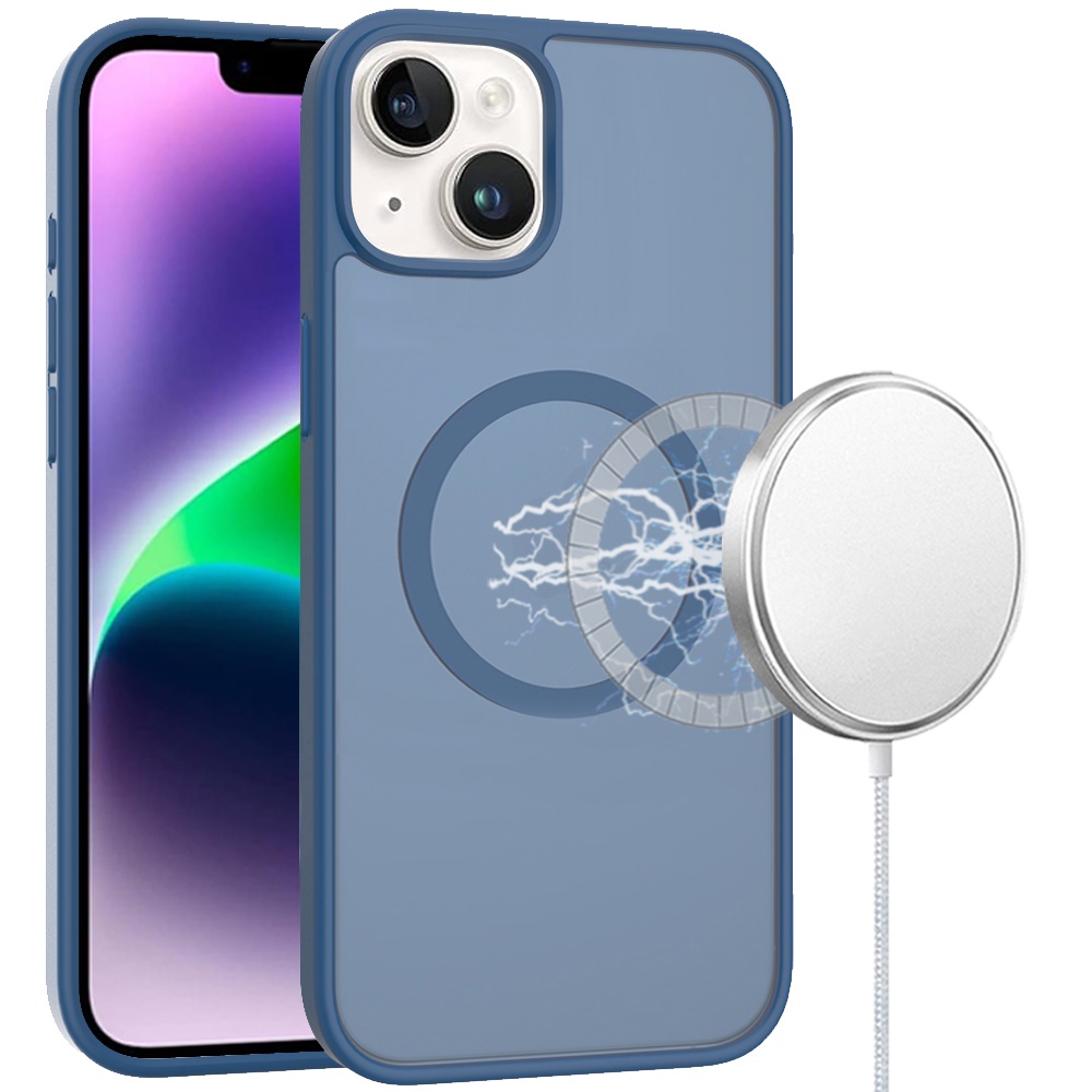 Funda delgada híbrida mate compatible con Apple iPhone 15 Pro MagSafe - Imagen 30 de 37