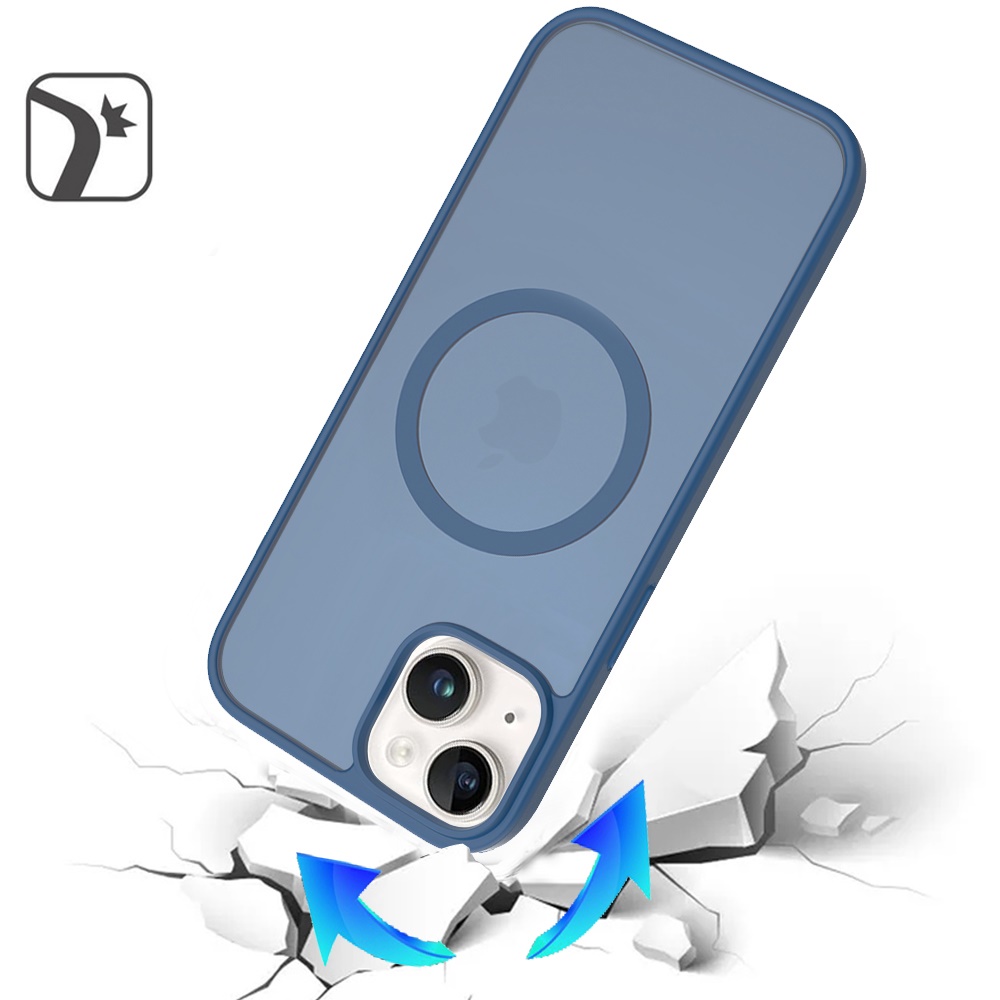 Funda delgada híbrida mate compatible con Apple iPhone 15 Pro MagSafe - Imagen 31 de 37