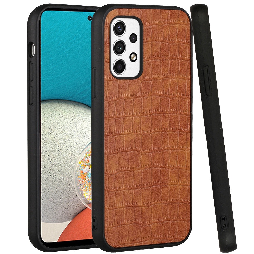 For Apple iPhone 15 Pro Max PU Leather Crocodile Design Hybrid Hard Case Cover - Picture 26 of 33