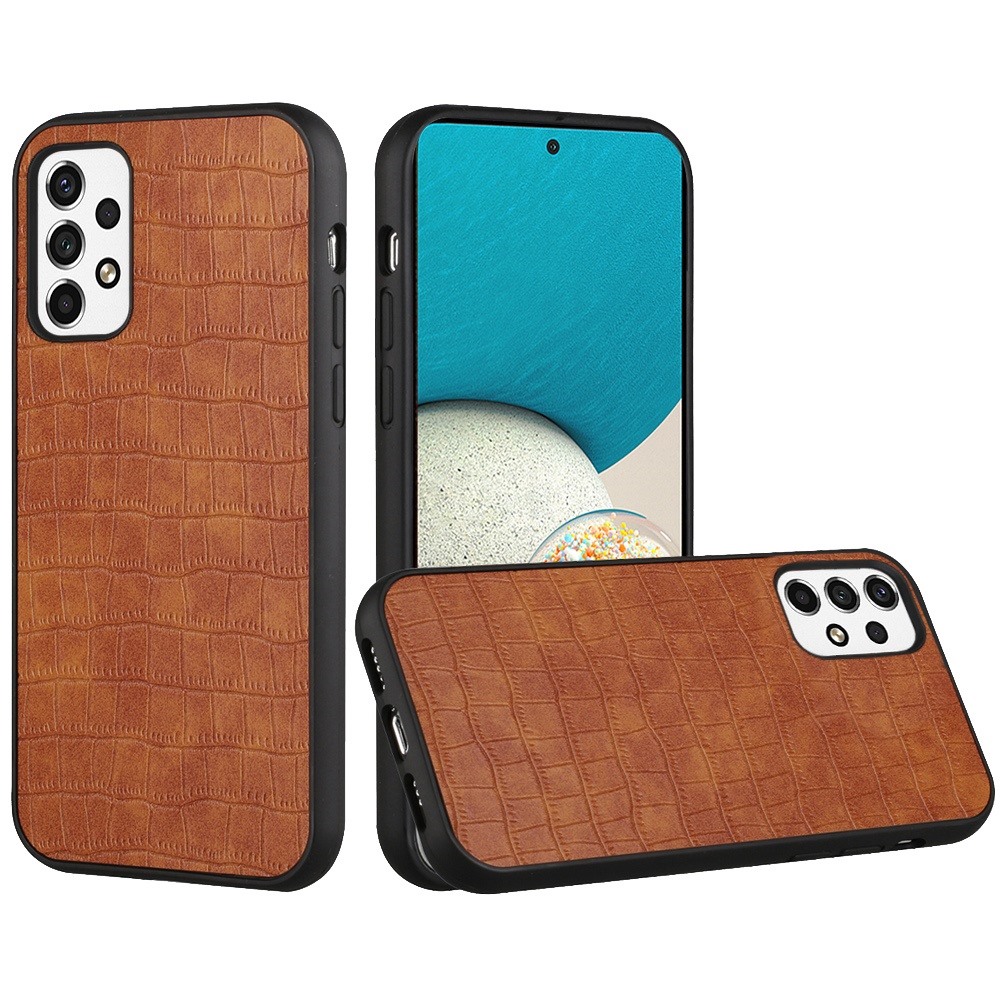 For Apple iPhone 15 Pro Max PU Leather Crocodile Design Hybrid Hard Case Cover - Picture 27 of 33