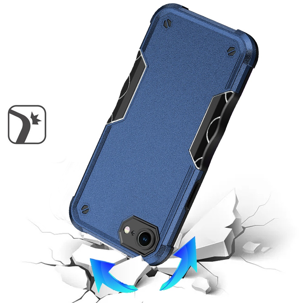 Für Apple iPhone 16e Stoßfest Hybrid Dual Layer TPU Robust PC Hülle Cover - Bild 23 von 58