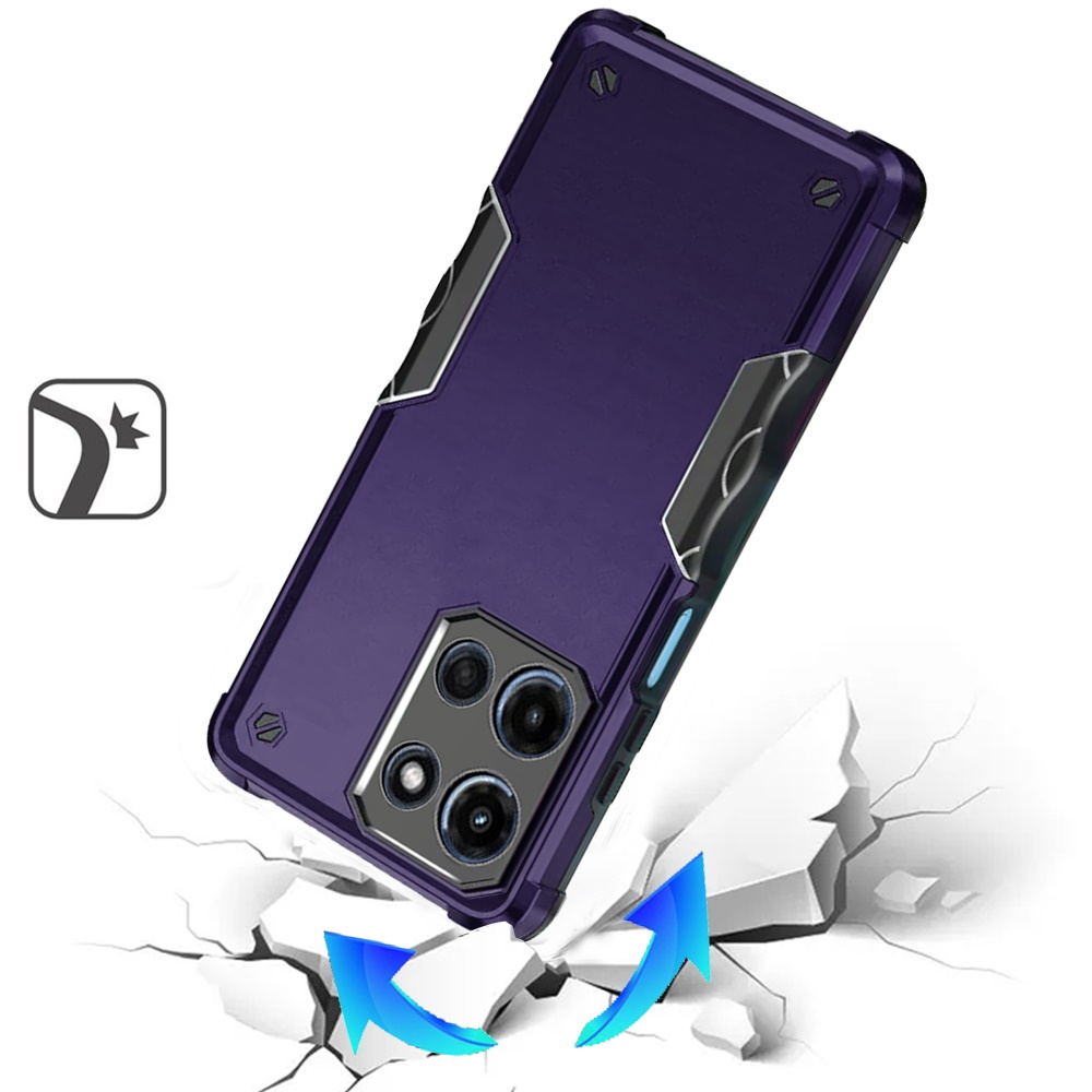 Für Apple iPhone 16e Stoßfest Hybrid Dual Layer TPU Robust PC Hülle Cover - Bild 55 von 58