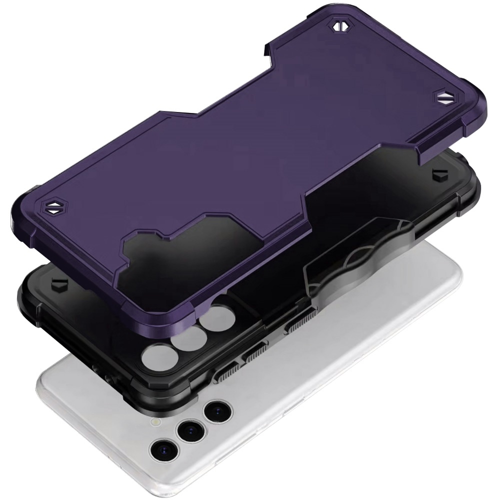 Für Apple iPhone 16e Stoßfest Hybrid Dual Layer TPU Robust PC Hülle Cover - Bild 56 von 58