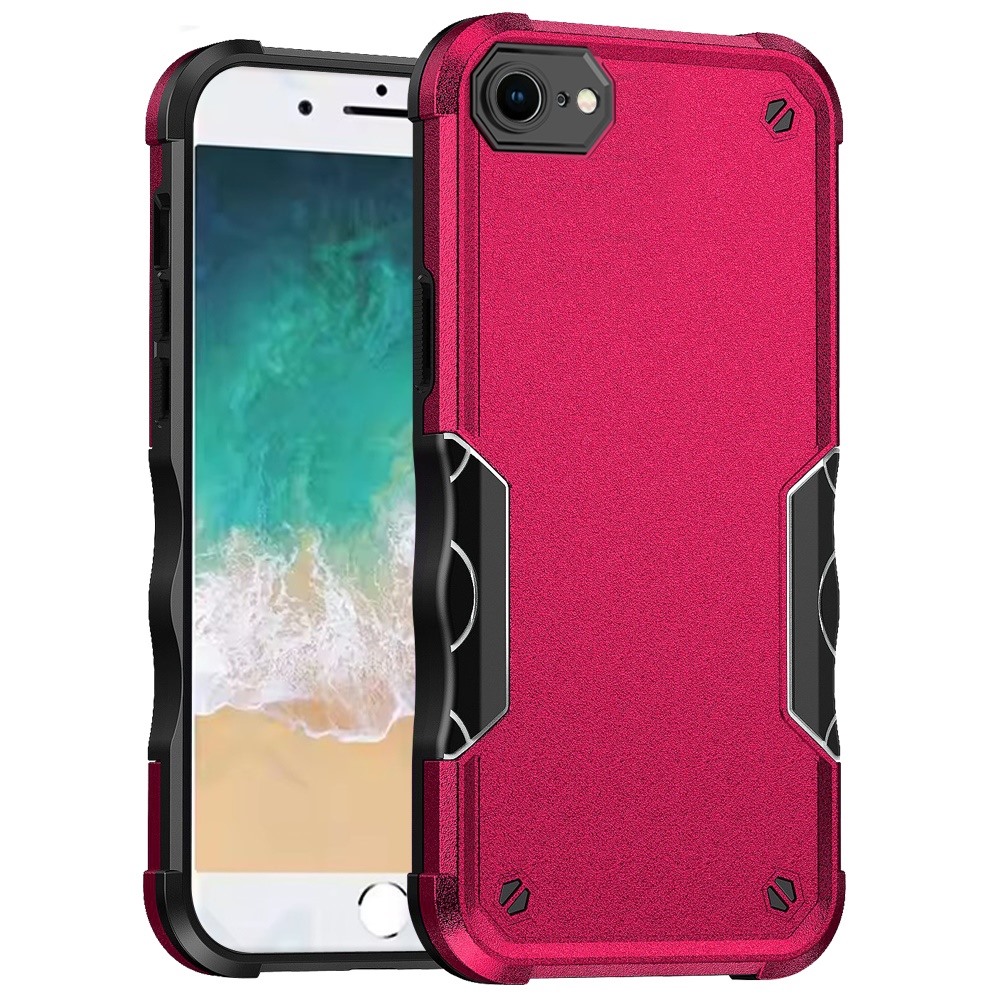 Für Apple iPhone 16e Stoßfest Hybrid Dual Layer TPU Robust PC Hülle Cover - Bild 42 von 58