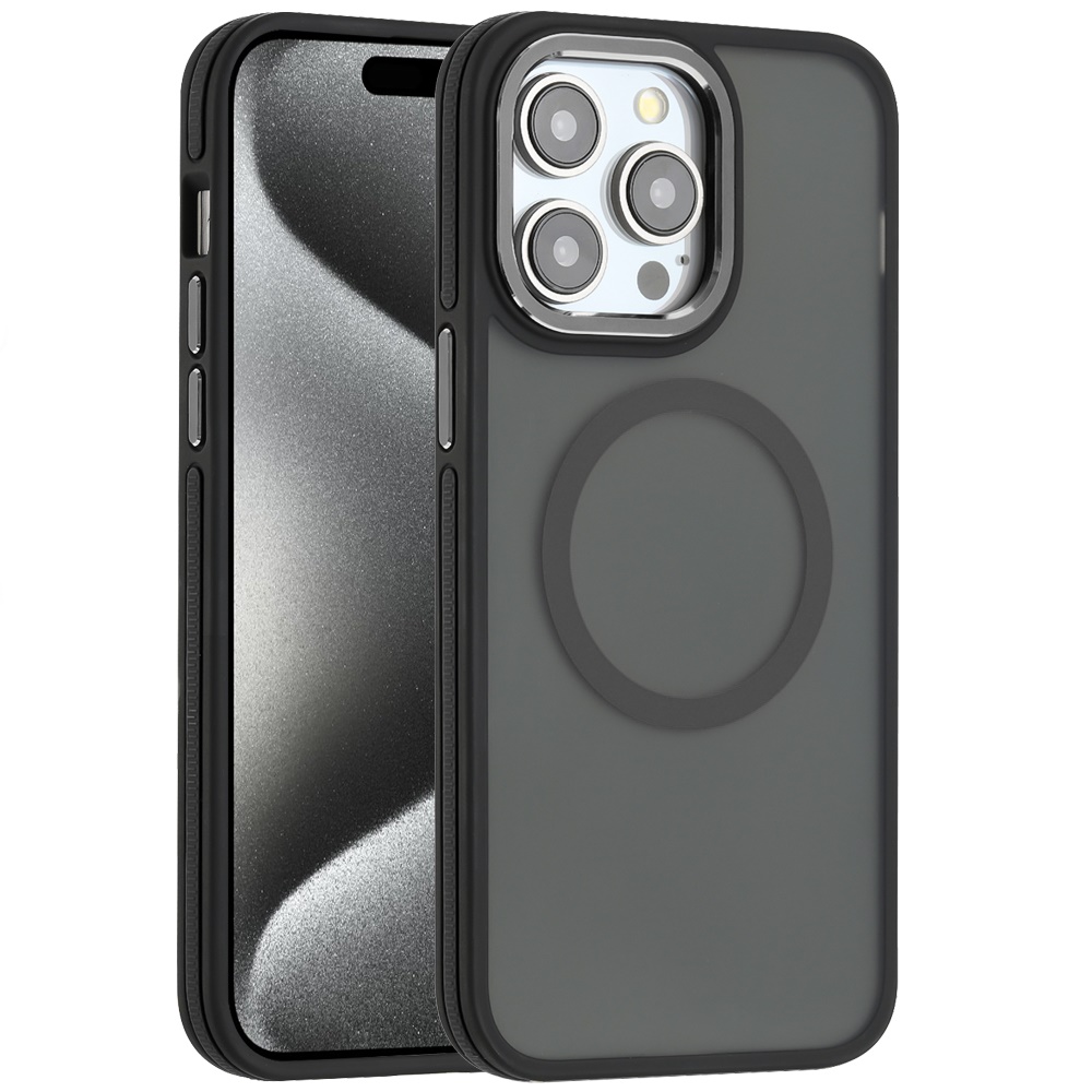 For Apple iPhone 16e Frosted Matte TPU Hybrid with MagSafe Compatible Case Cover - Picture 19 of 50