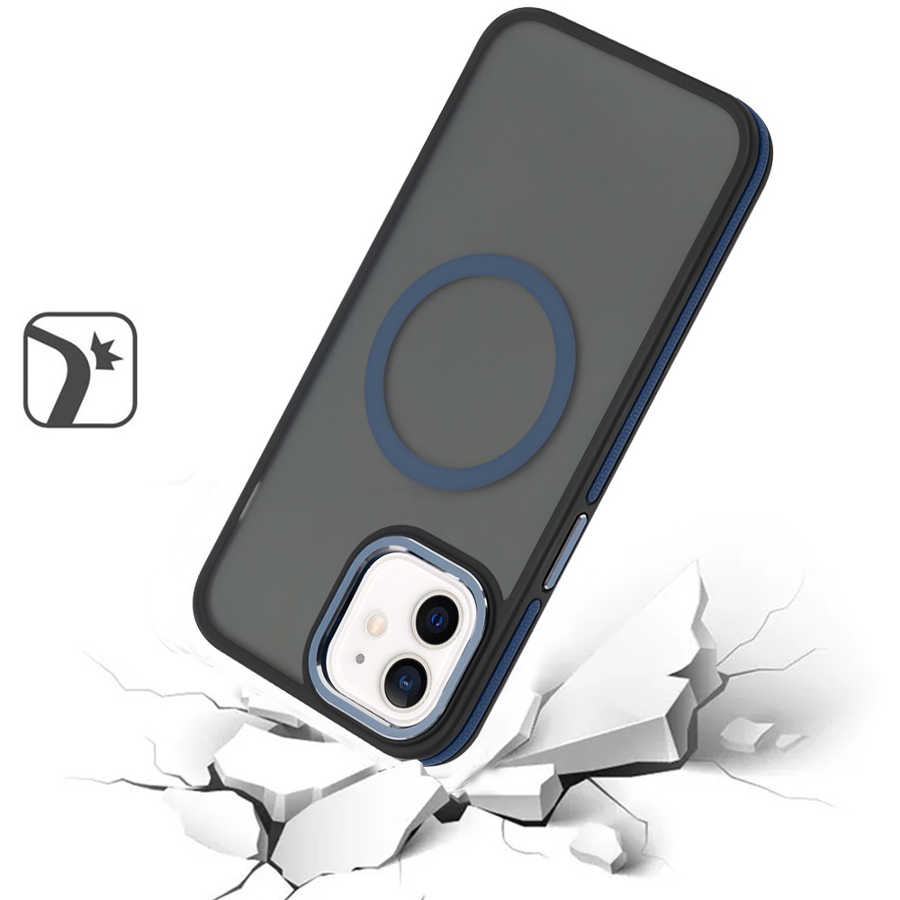 For Apple iPhone 16e Frosted Matte TPU Hybrid with MagSafe Compatible Case Cover - Picture 26 of 50