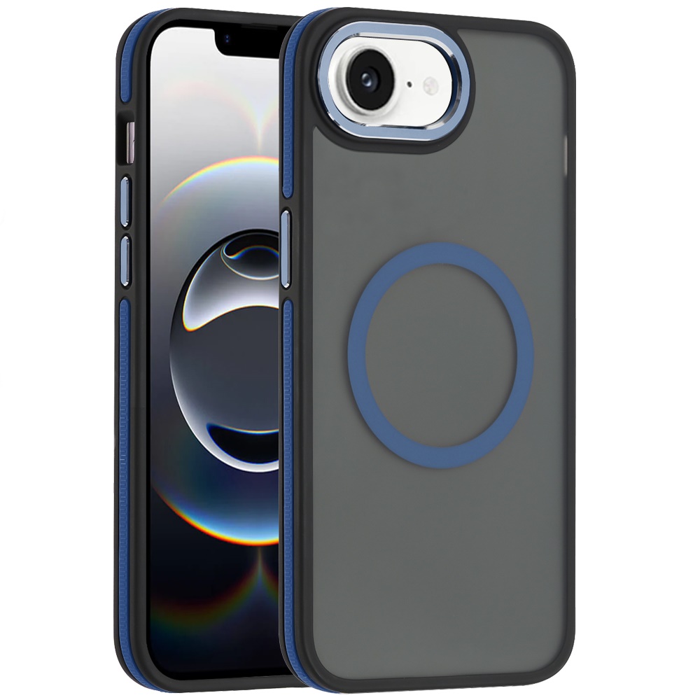 For Apple iPhone 16e Frosted Matte TPU Hybrid with MagSafe Compatible Case Cover - Picture 21 of 50