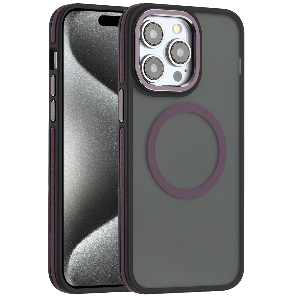 For Apple iPhone 16e Frosted Matte TPU Hybrid with MagSafe Compatible Case Cover - Picture 39 of 50