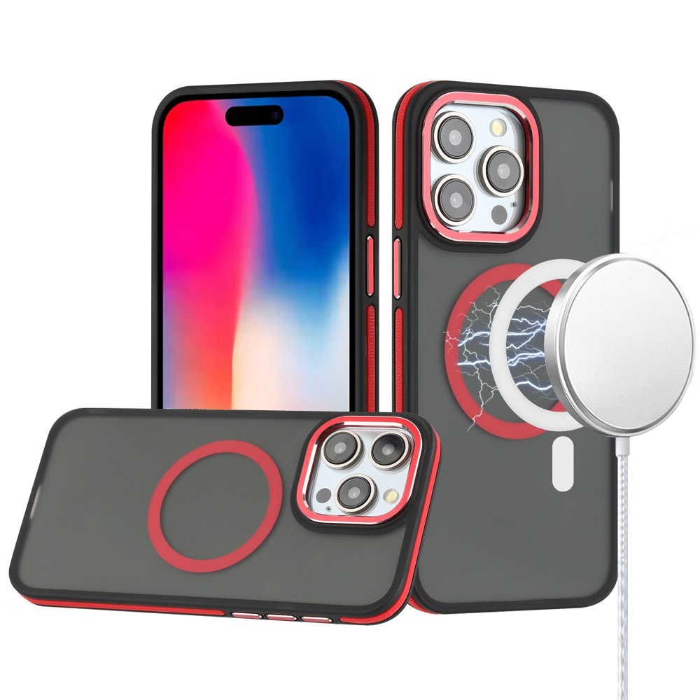 For Apple iPhone 16e Frosted Matte TPU Hybrid with MagSafe Compatible Case Cover - Picture 50 of 50