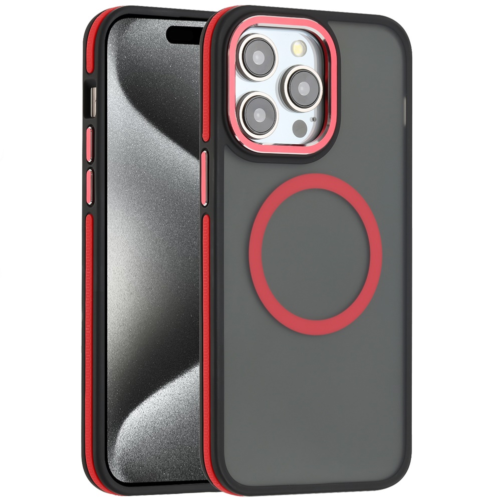 For Apple iPhone 16e Frosted Matte TPU Hybrid with MagSafe Compatible Case Cover - Picture 49 of 50