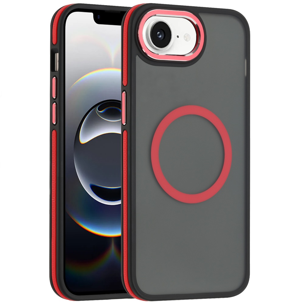 For Apple iPhone 16e Frosted Matte TPU Hybrid with MagSafe Compatible Case Cover - Picture 41 of 50