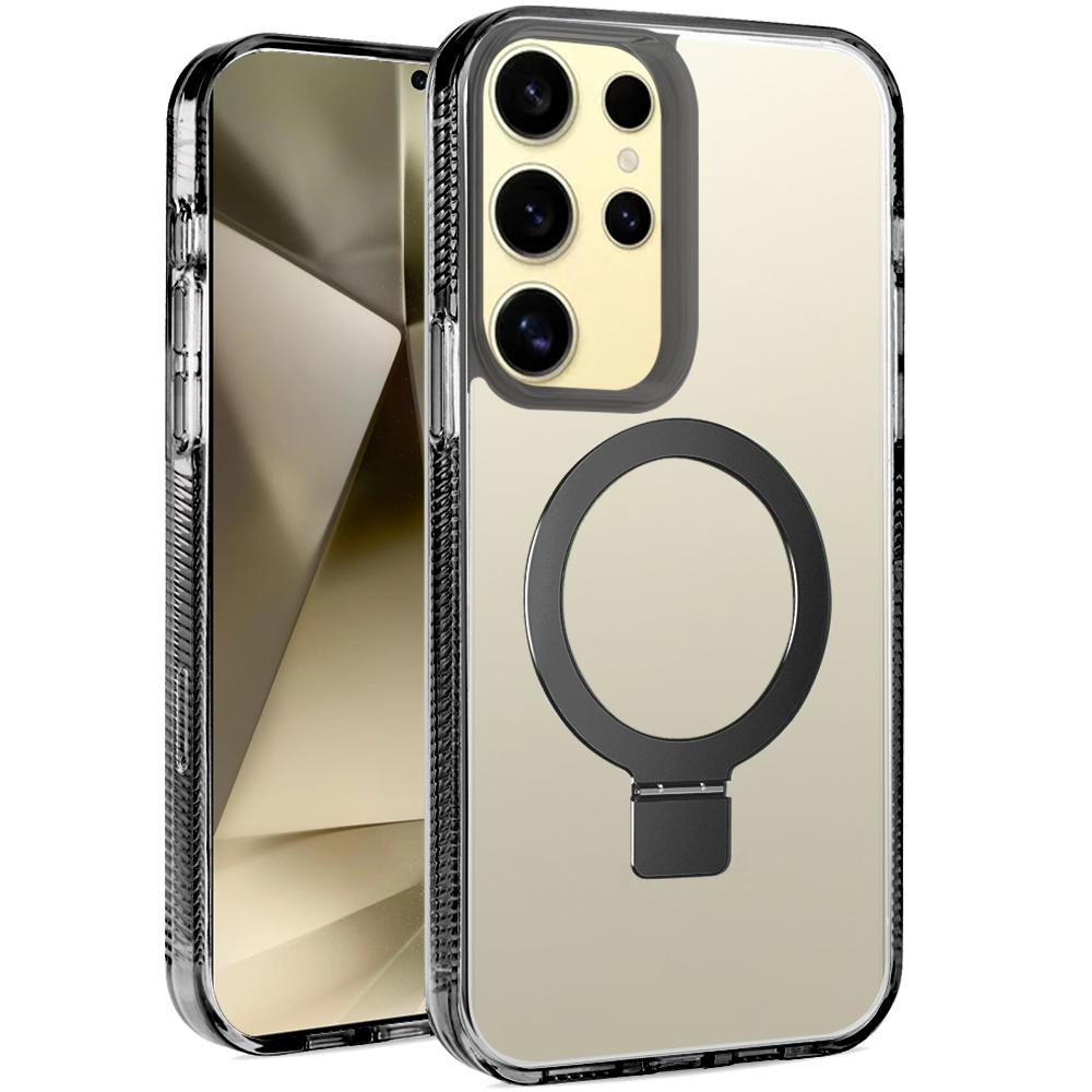 For Apple iPhone 16e Magnetic Ring Stand MagSafe Compatible Case Cover - Afbeelding 20 van 51