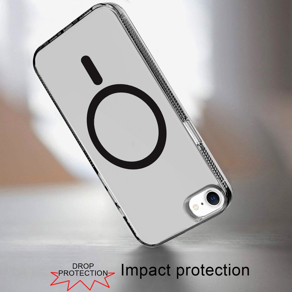 Für Apple iPhone 16e MagSafe Kompatibel Clean Hybrid Armor TPU Case Hülle - Bild 23 von 32