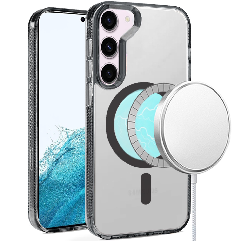 Für Apple iPhone 16e MagSafe Kompatibel Clean Hybrid Armor TPU Case Hülle - Bild 32 von 32