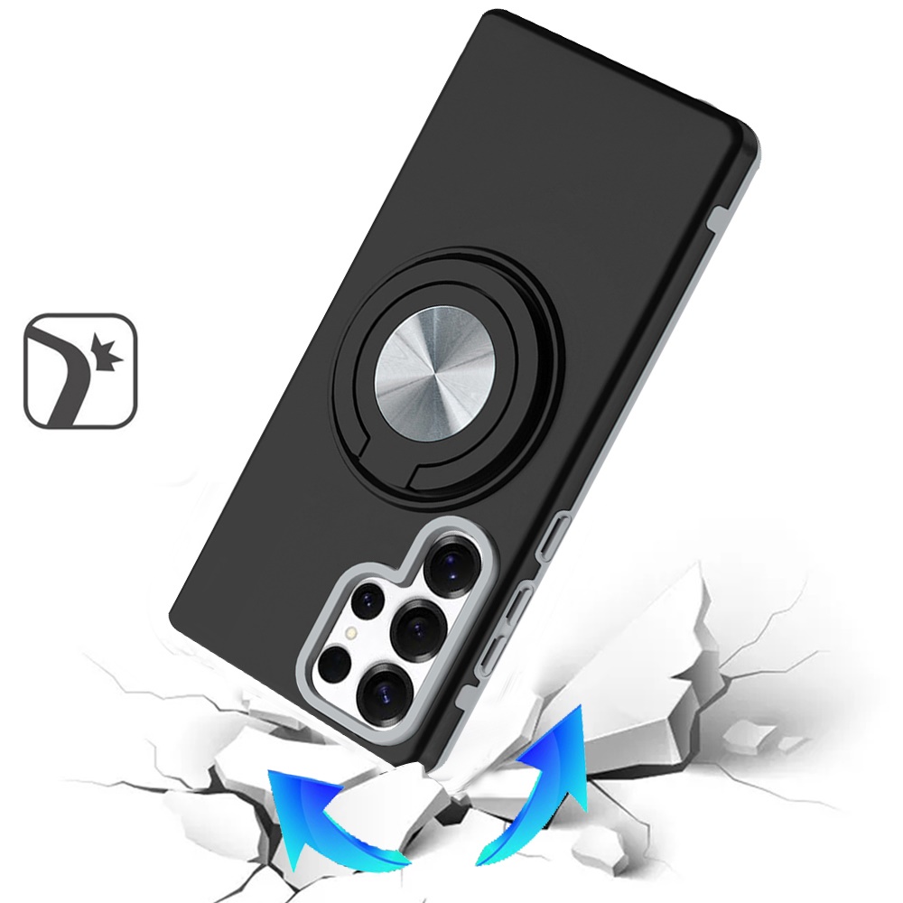 For Apple iPhone 16e Hybrid Case w/ Ring & Car Mount Case Cover - Picture 22 of 44