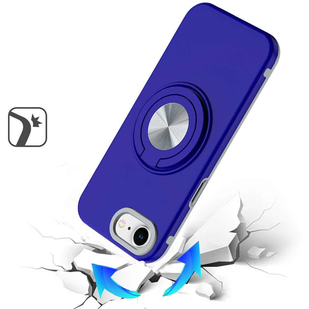 For Apple iPhone 16e Hybrid Case w/ Ring & Car Mount Case Cover - Picture 23 of 44