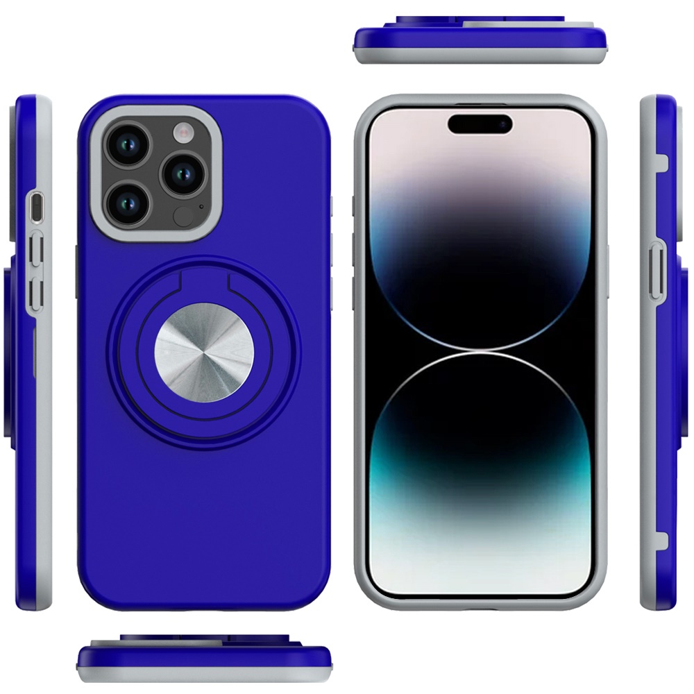 For Apple iPhone 16e Hybrid Case w/ Ring & Car Mount Case Cover - Picture 28 of 44