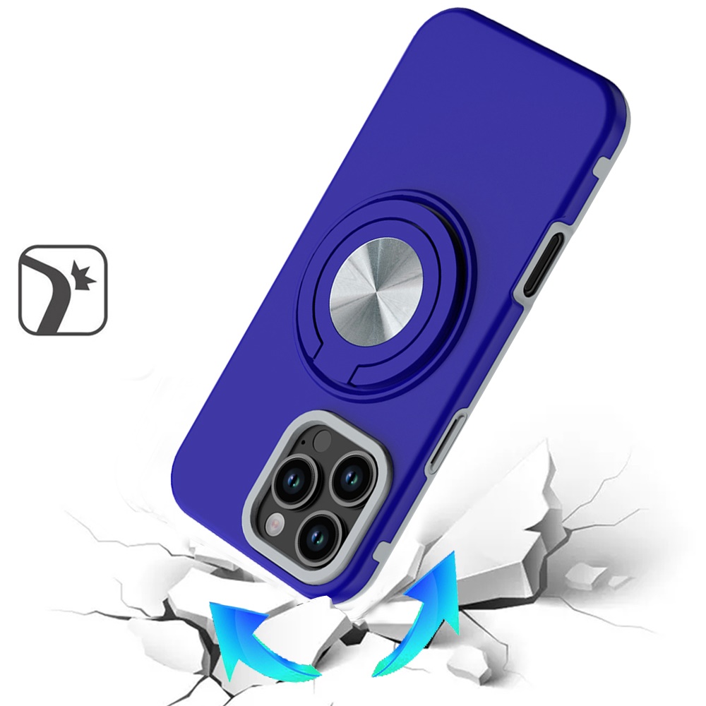 For Apple iPhone 16e Hybrid Case w/ Ring & Car Mount Case Cover - Picture 30 of 44