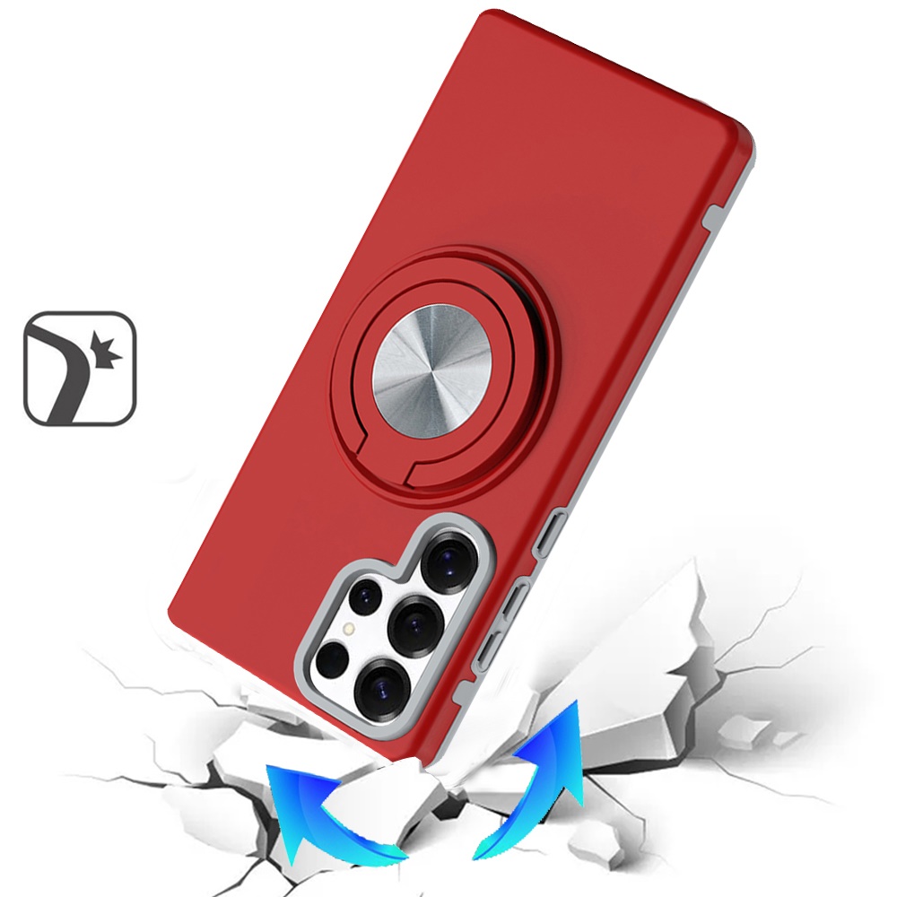 For Apple iPhone 16e Hybrid Case w/ Ring & Car Mount Case Cover - Picture 44 of 44