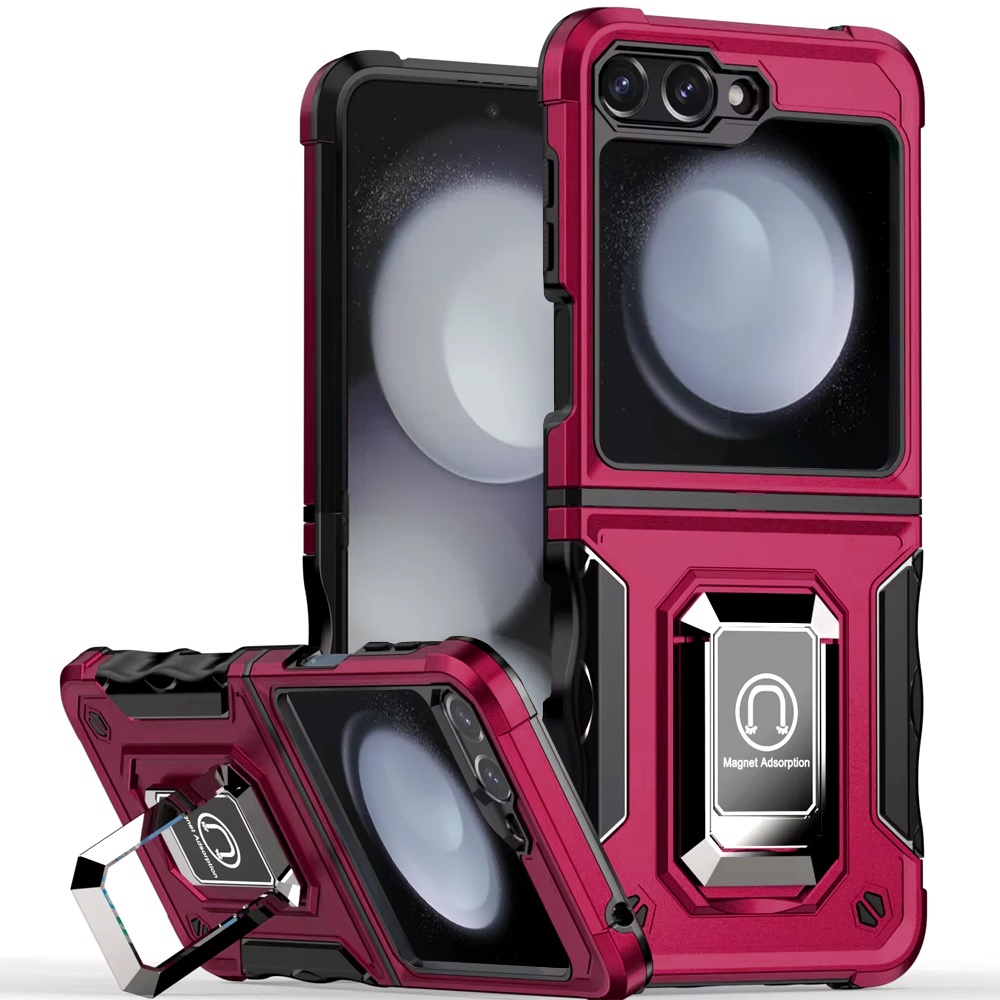Für Apple iPhone 16e Hybrid mit Magnet Ring Halter Ständer Robust Case Hülle - Bild 85 von 91
