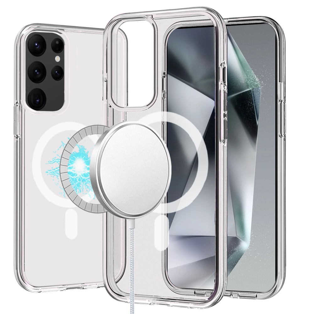 For Apple iPhone 16e MagSafe Compatible Clear TPU Rubber Hybrid Case Cover - Picture 15 of 39